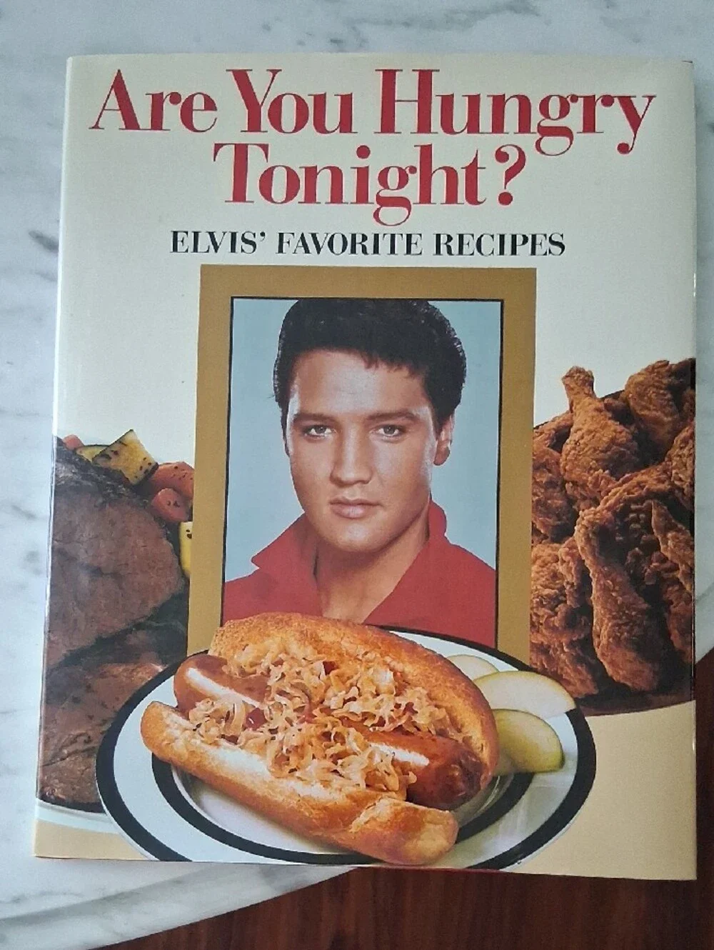 Are You Hungry Tonight? Elvis' Favorite Recipes - White Cover